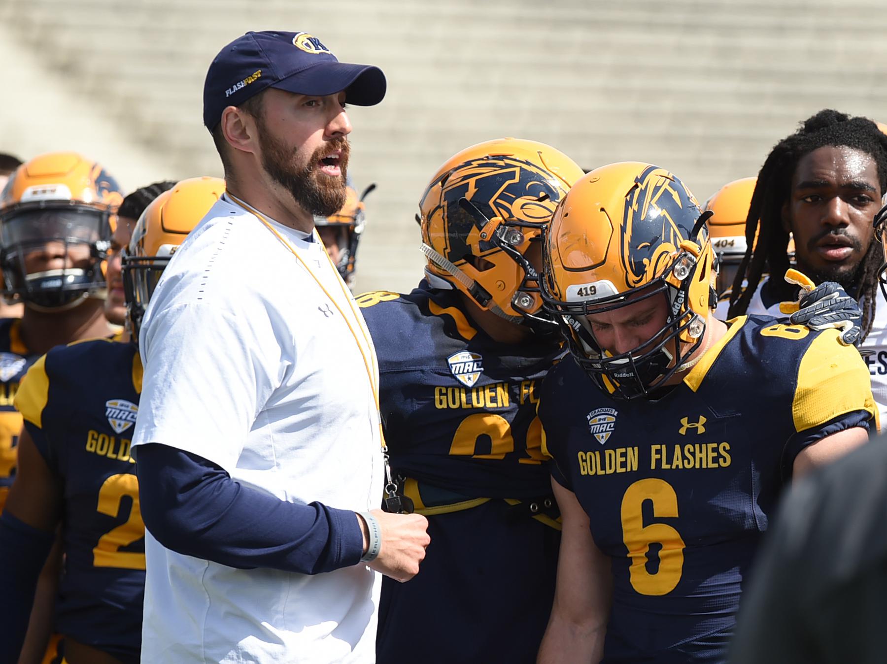 kent state football helmet 2020